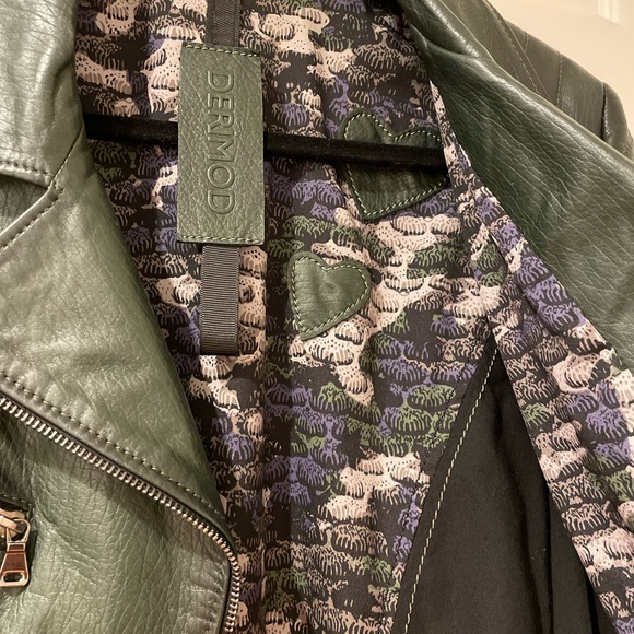 Derimod Mayfair Leather Jacket Size M - Picture 8 of 16